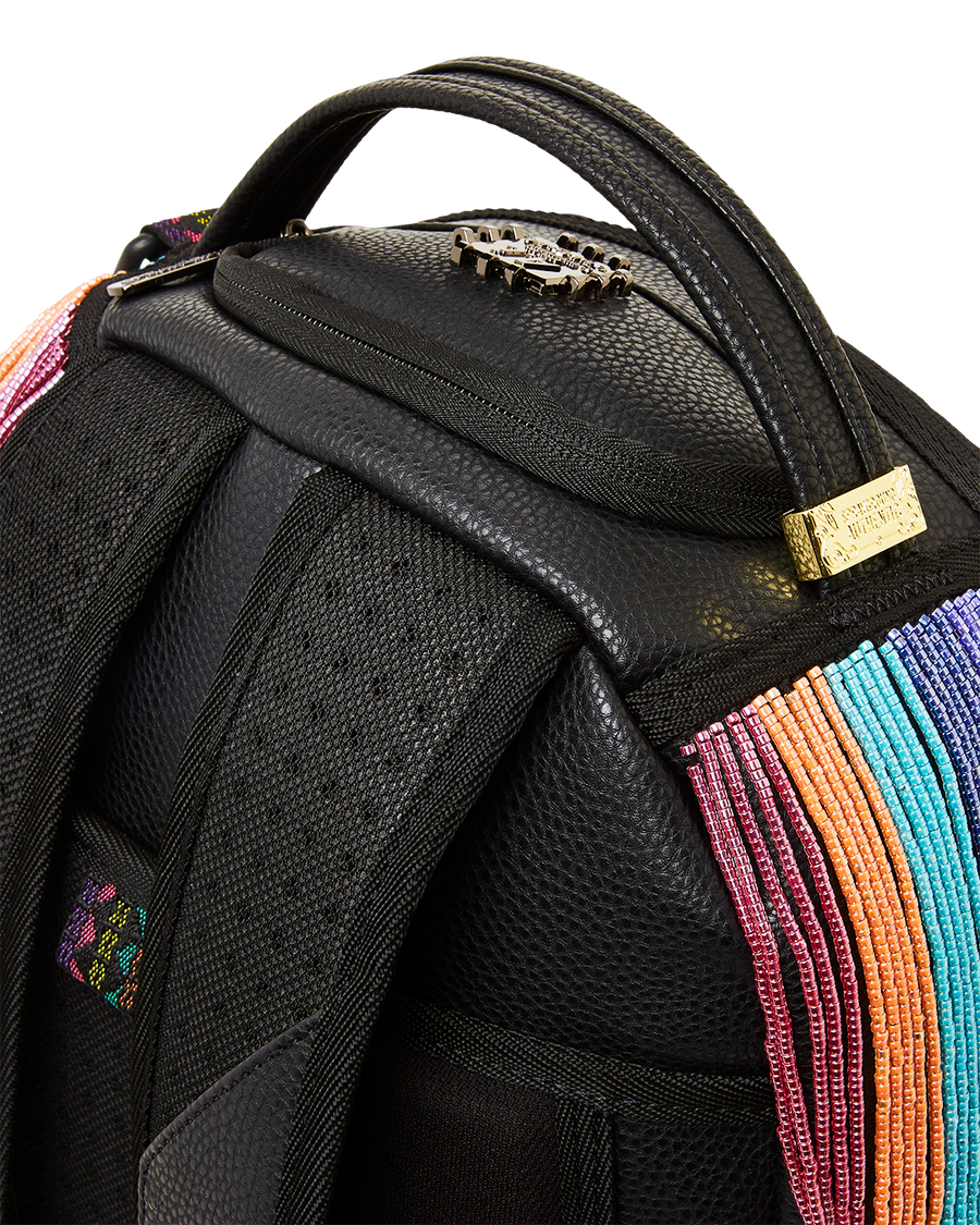 SPRAYGROUND® BACKPACK STAR RACER A.I.7 SANDFLOWER COLLAB BEADED BACKPACK