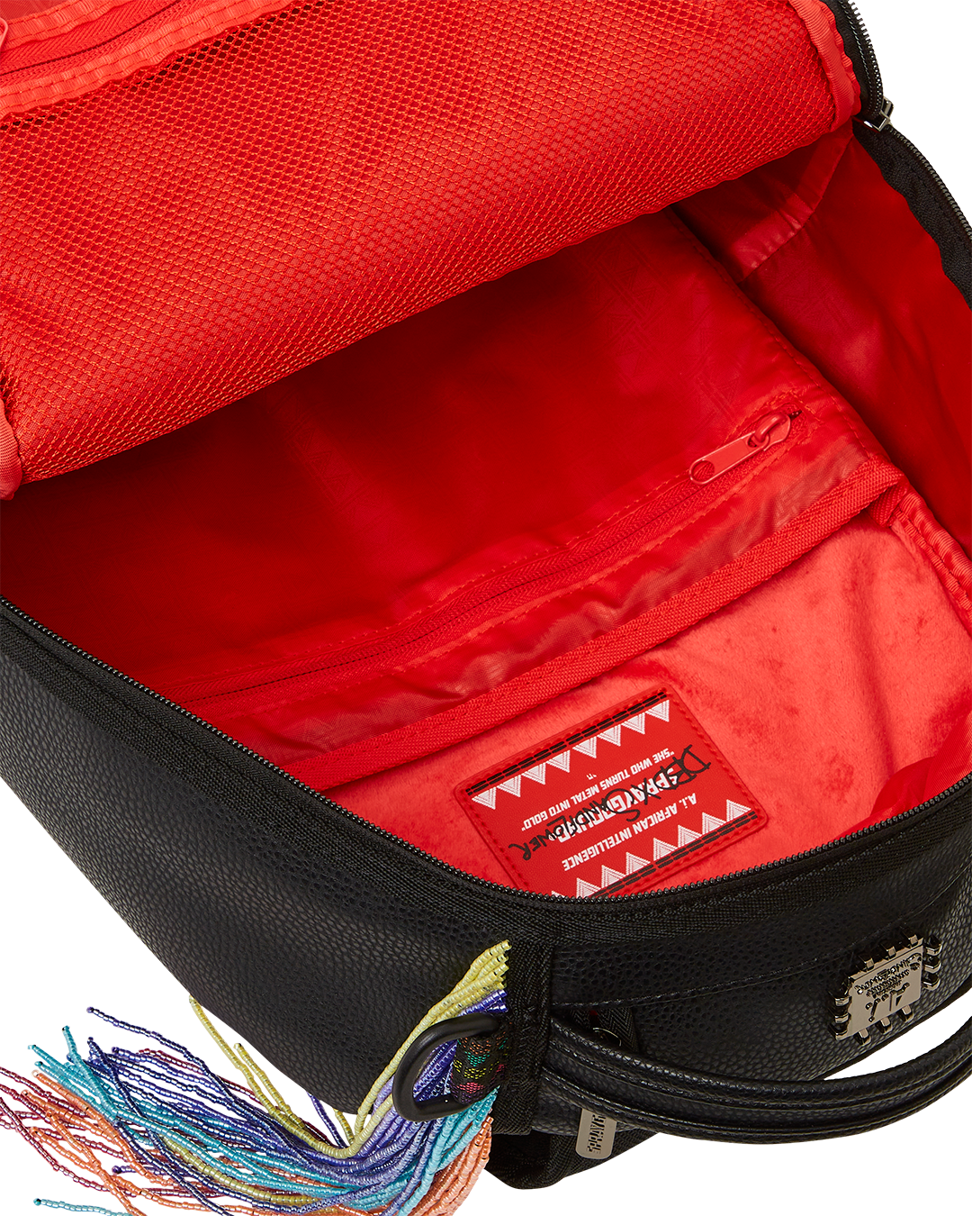 SPRAYGROUND® BACKPACK STAR RACER A.I.7 SANDFLOWER COLLAB BEADED BACKPACK