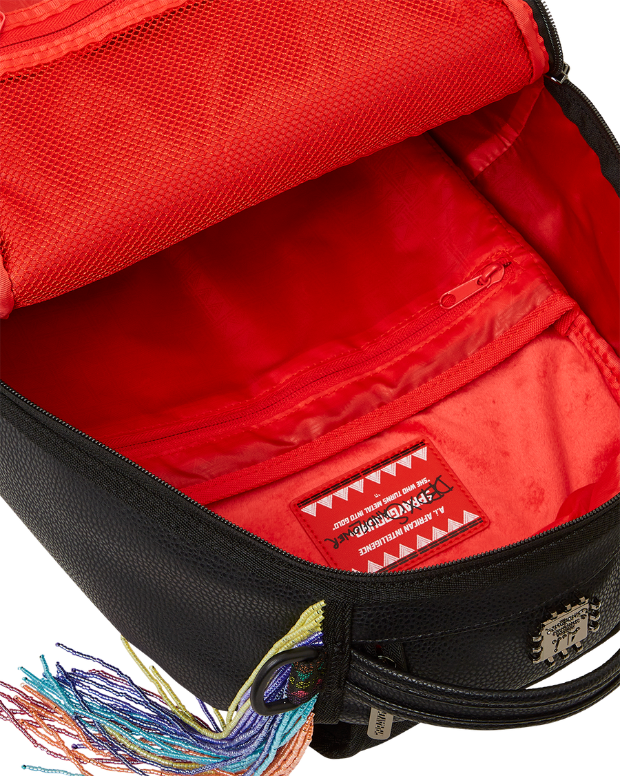 SPRAYGROUND® BACKPACK STAR RACER A.I.7 SANDFLOWER COLLAB BEADED BACKPACK