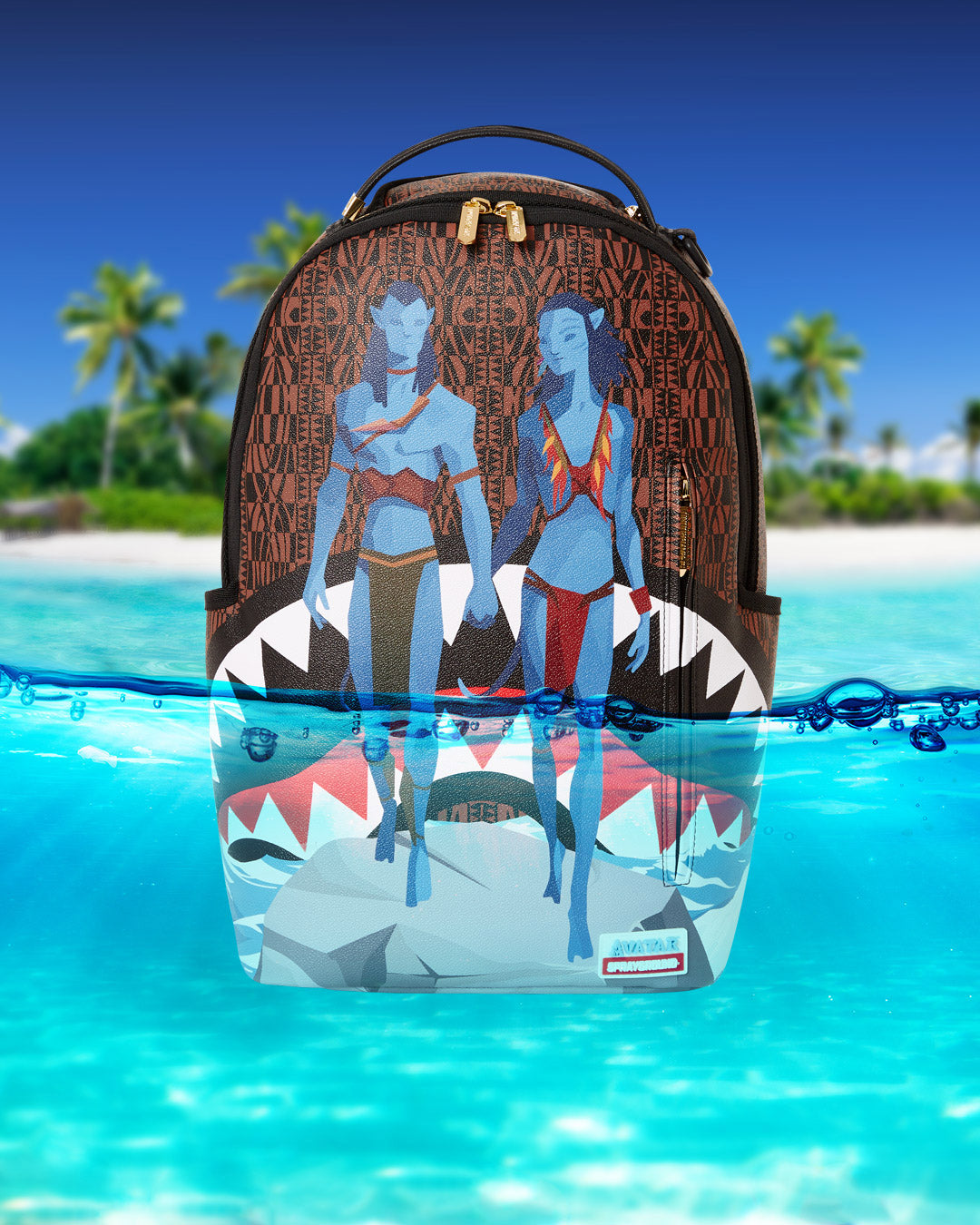 SPRAYGROUND® BACKPACK JAKE AND NEYTIRI SHARKS IN PANDORA