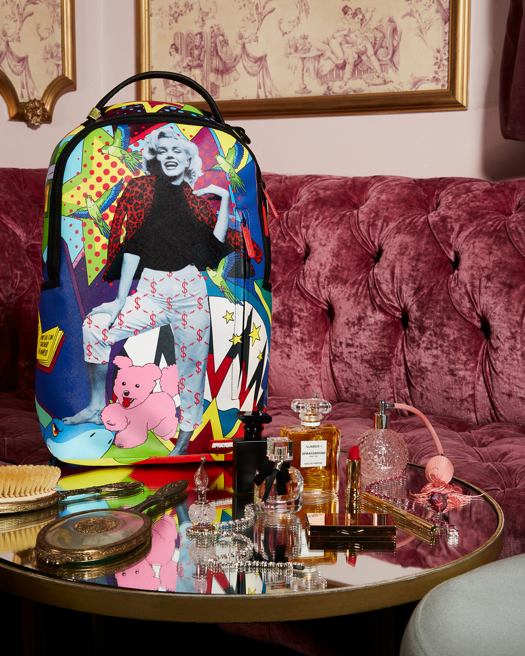 SPRAYGROUND® BACKPACK MARILYN MONROE POP ART BACKPACK (DLXV)