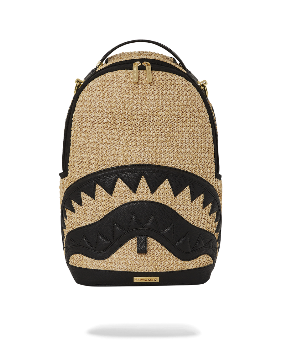 SPRAYGROUND® BACKPACK RAFFIA PALM BACKPACK