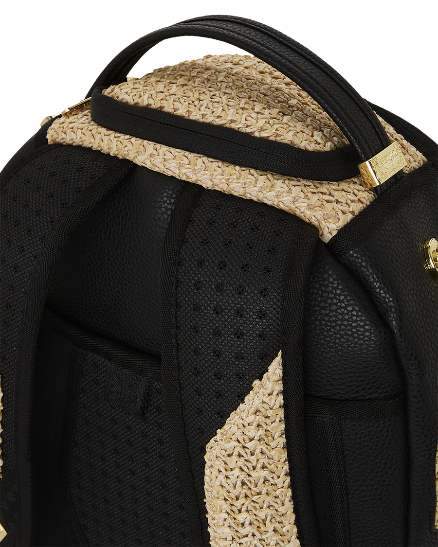 SPRAYGROUND® BACKPACK RAFFIA PALM BACKPACK