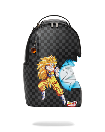 SPRAYGROUND® BACKPACK DRAGON BALL Z KAMEHAMEHA SHARK BITE BACKPACK (DLXV)