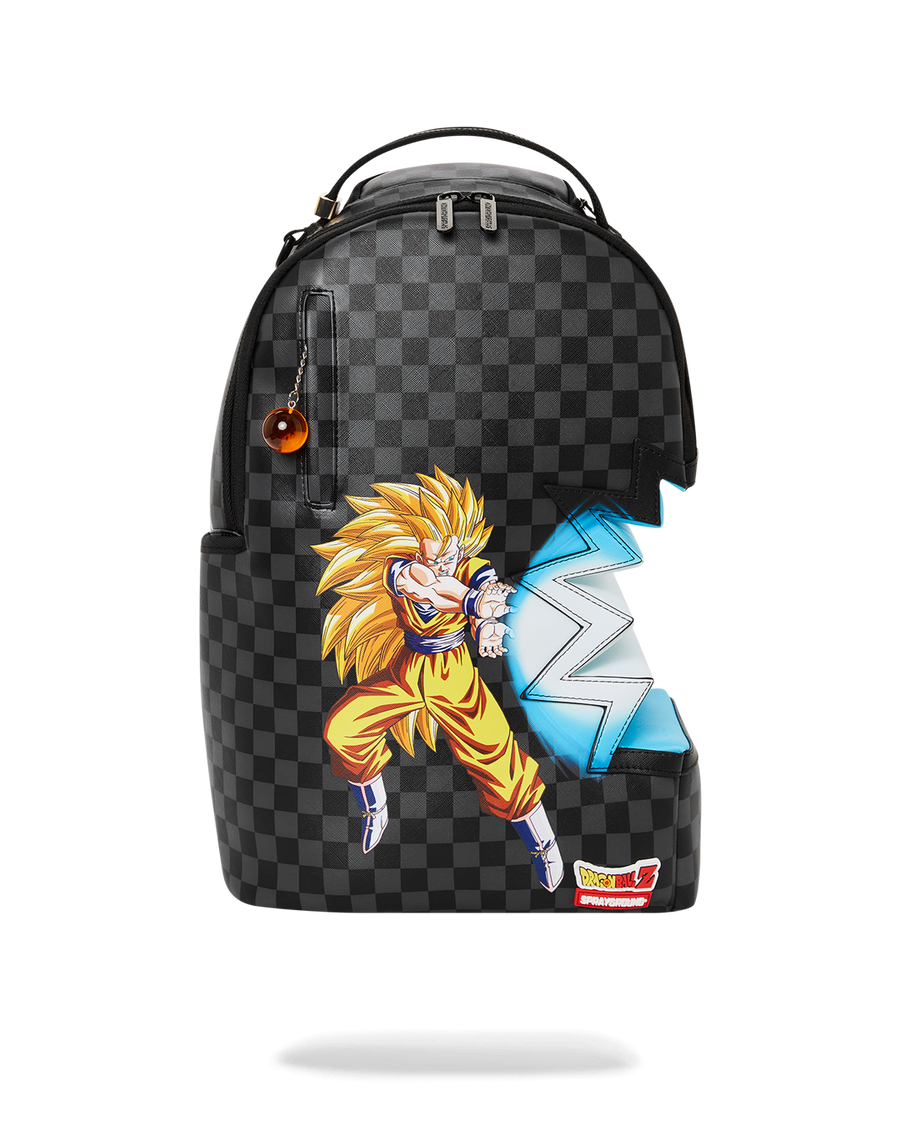 SPRAYGROUND® BACKPACK DRAGON BALL Z KAMEHAMEHA SHARK BITE BACKPACK (DLXV)