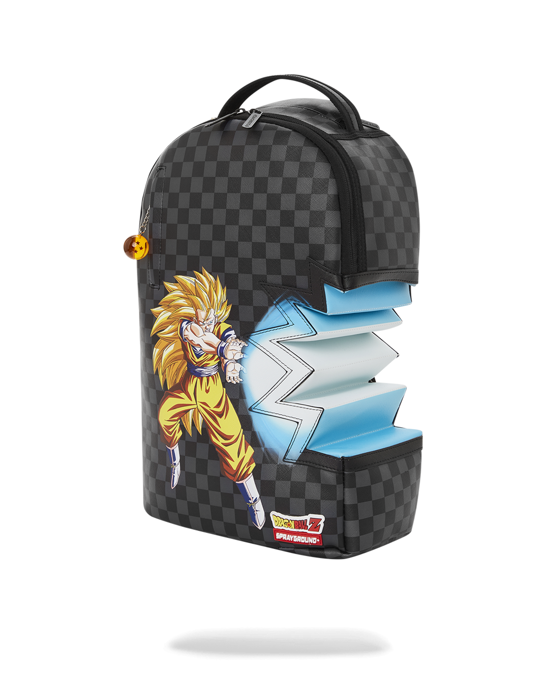 SPRAYGROUND DRAGON BALL Z KAMEHAMEHA SHARK BITE BACKPACK (DLXV