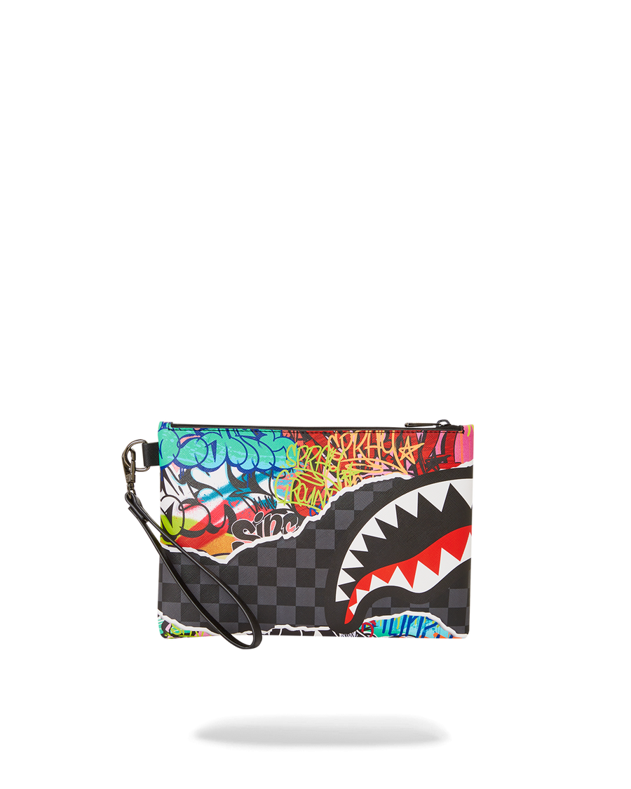 SPRAYGROUND® POUCHETTE ARTISTIC PURSUIT CROSSOVER CLUTCH