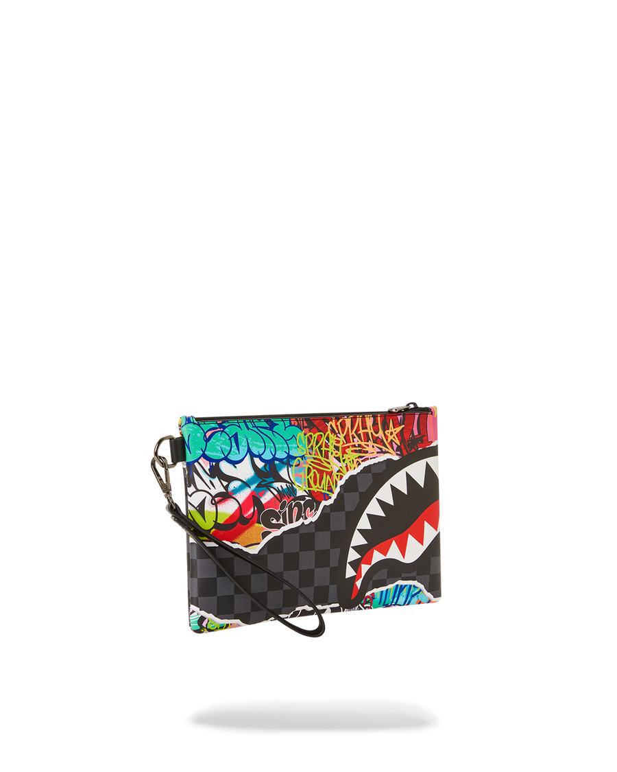 SPRAYGROUND® POUCHETTE ARTISTIC PURSUIT CROSSOVER CLUTCH