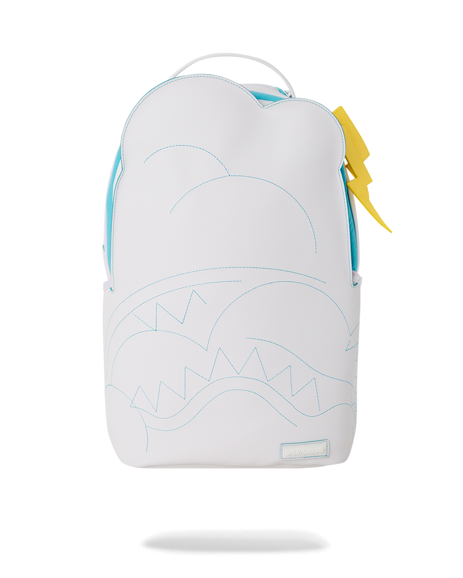 SPRAYGROUND® BACKPACK CLOUDY WITH A CHANCE OF SHARK BACKPACK (DLXV)