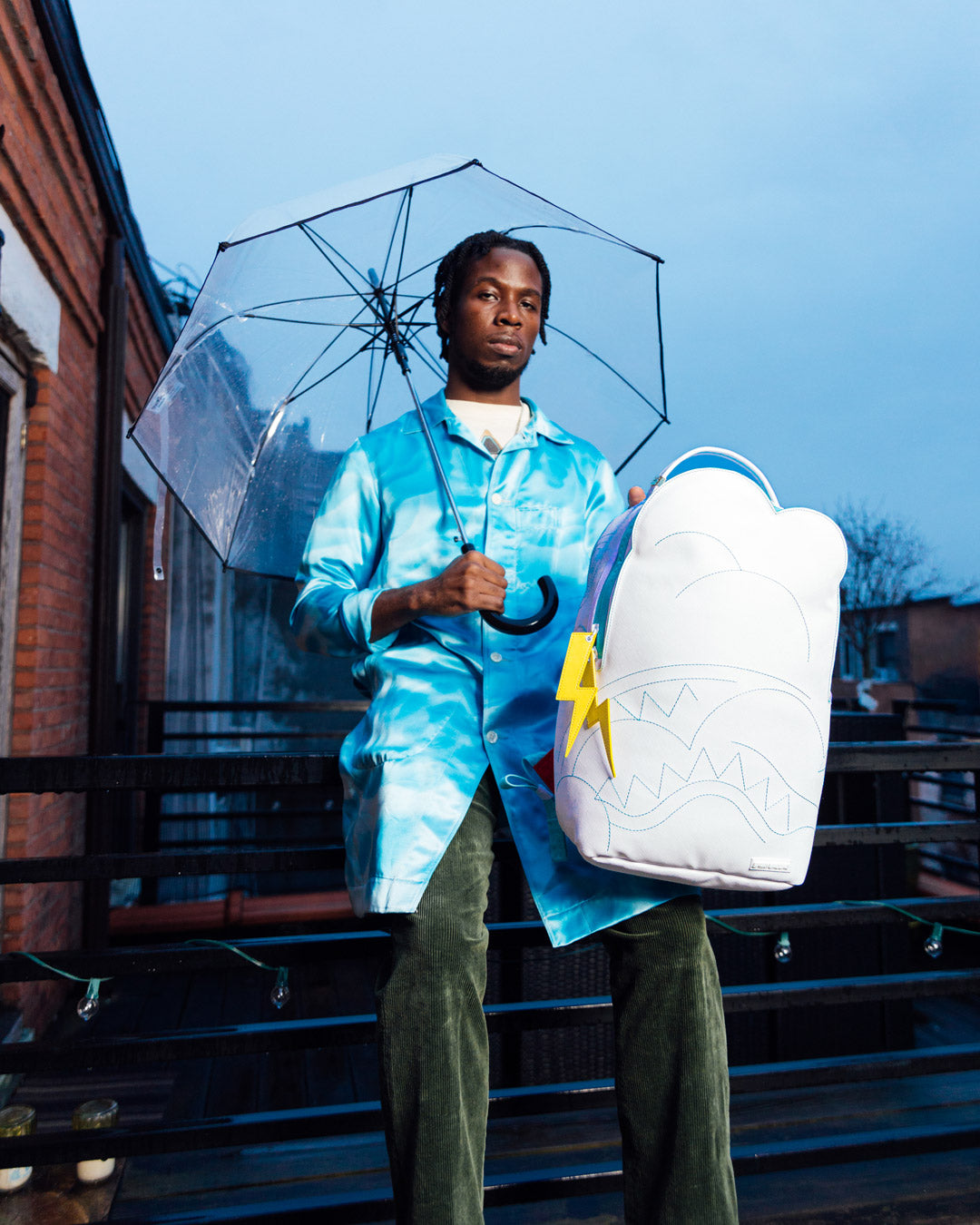 Sprayground backpack cloud Clearance