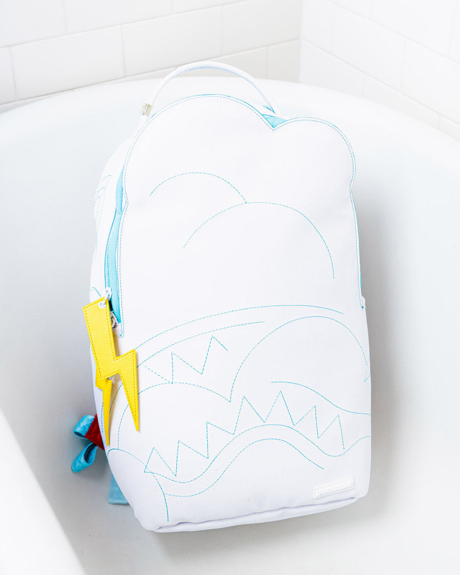 SPRAYGROUND® BACKPACK CLOUDY WITH A CHANCE OF SHARK BACKPACK (DLXV)