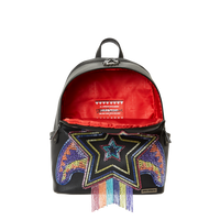 SPRAYGROUND® BACKPACK STAR RACER A.I.7 SANDFLOWER COLLAB BEADED SAVAGE BACKPACK