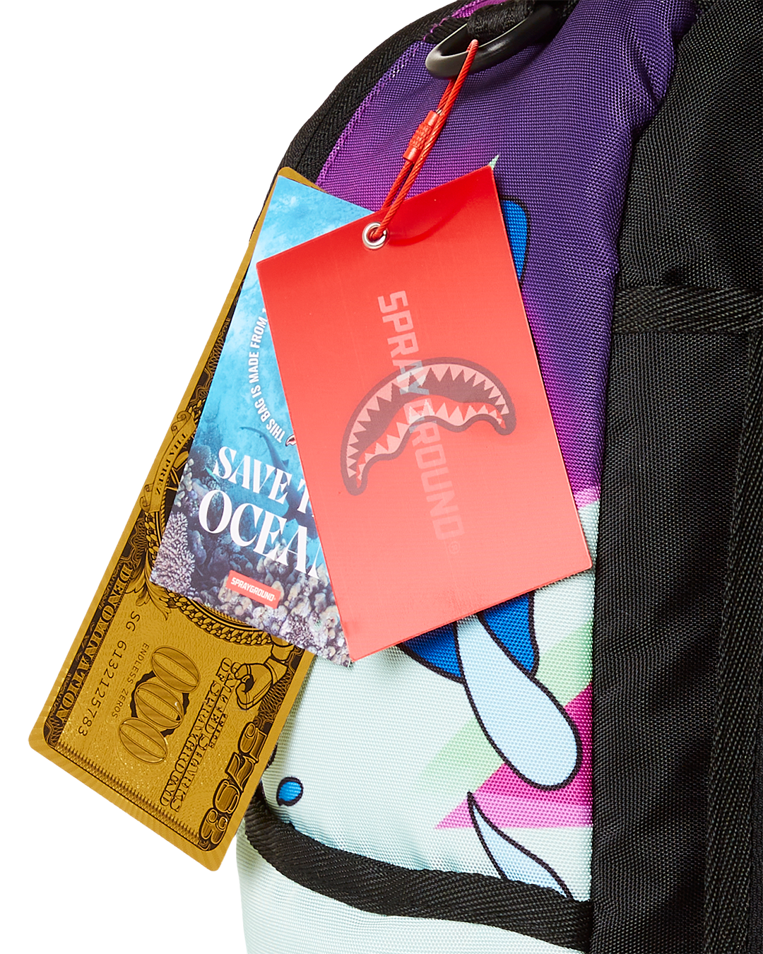 Sprayground Girls' Shark Backpack