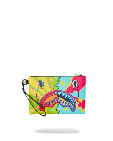 SPRAYGROUND® POUCHETTE SUPER WEIRD CROSSOVER CLUTCH