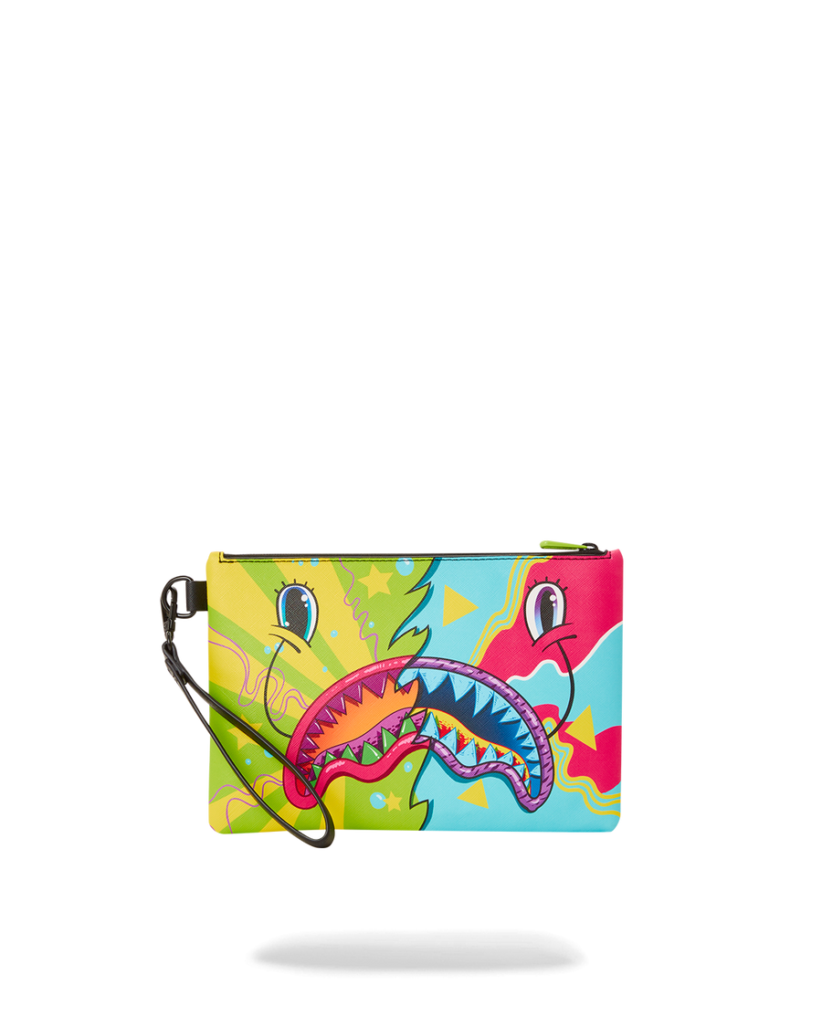 SPRAYGROUND® POUCHETTE SUPER WEIRD CROSSOVER CLUTCH