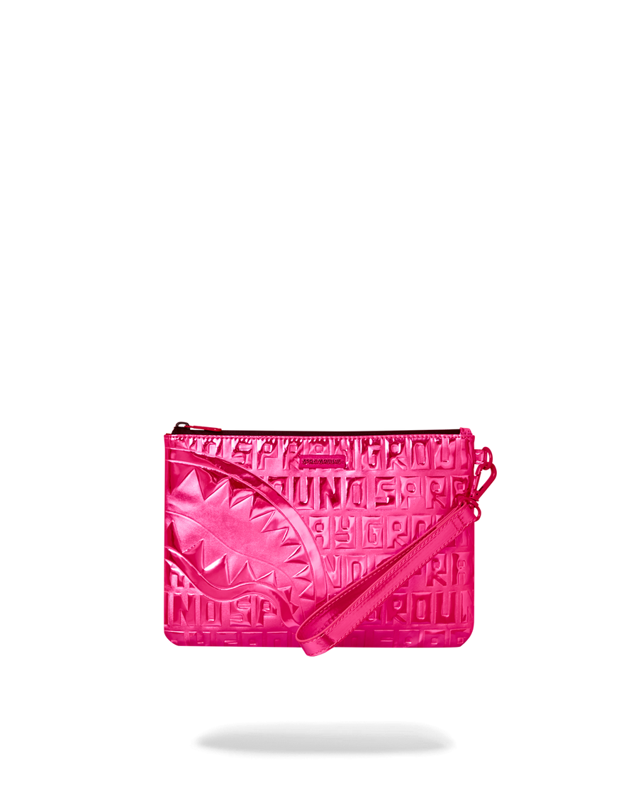 SPRAYGROUND® POUCHETTE INFINITI PINK DIAMOND CROSSOVER CLUTCH