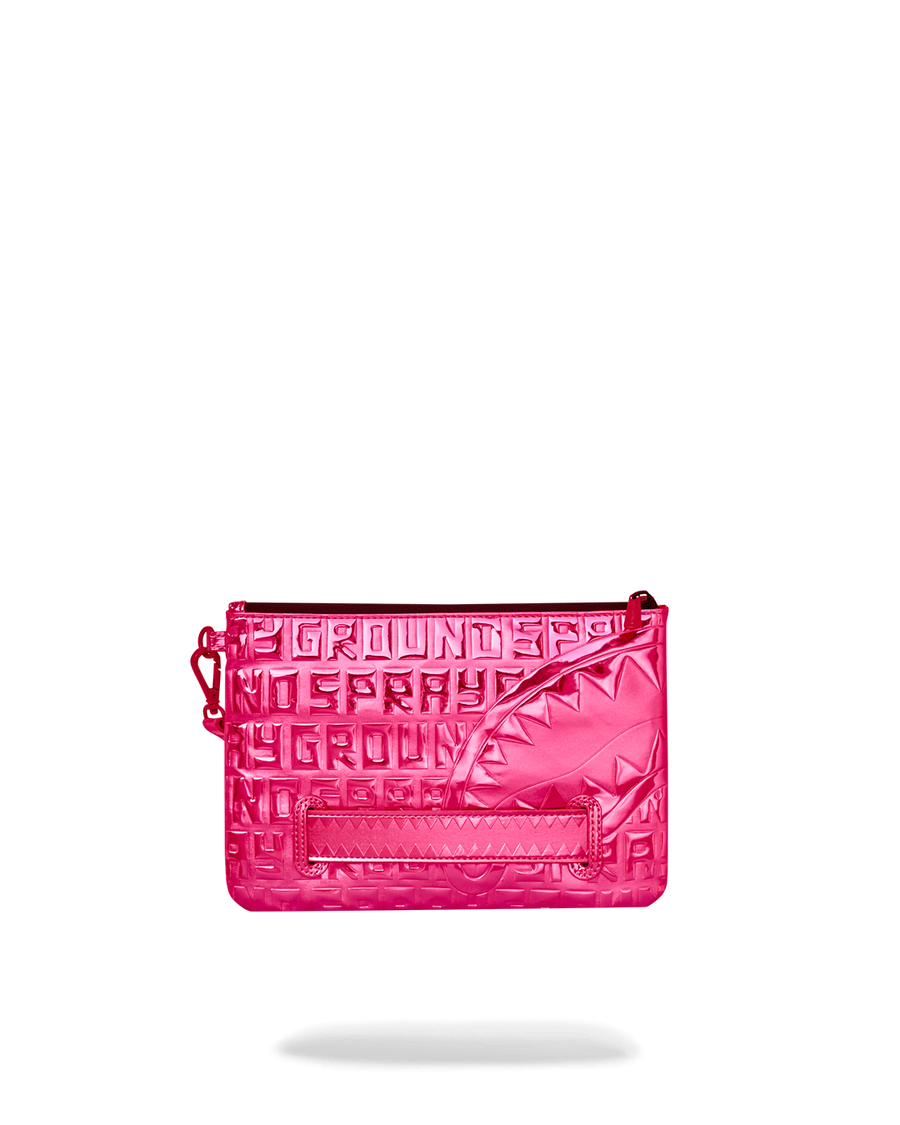 SPRAYGROUND® POUCHETTE INFINITI PINK DIAMOND CROSSOVER CLUTCH