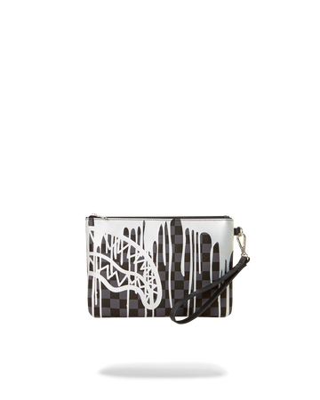 SPRAYGROUND® POUCHETTE CHATEAU GHOST CROSSOVER CLUTCH