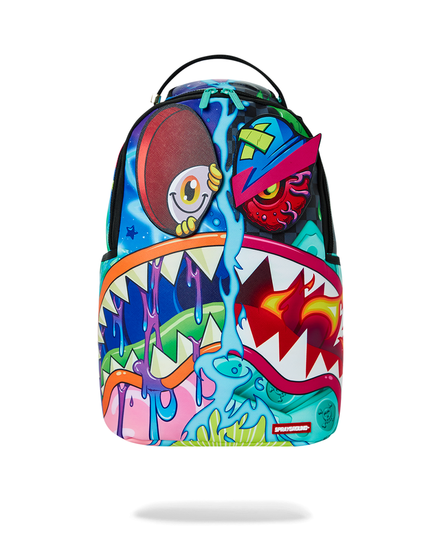 SPRAYGROUND® BACKPACK EYEZ ON THE PRIZE BACKPACK (REMOVABLE VELCRO EYES)