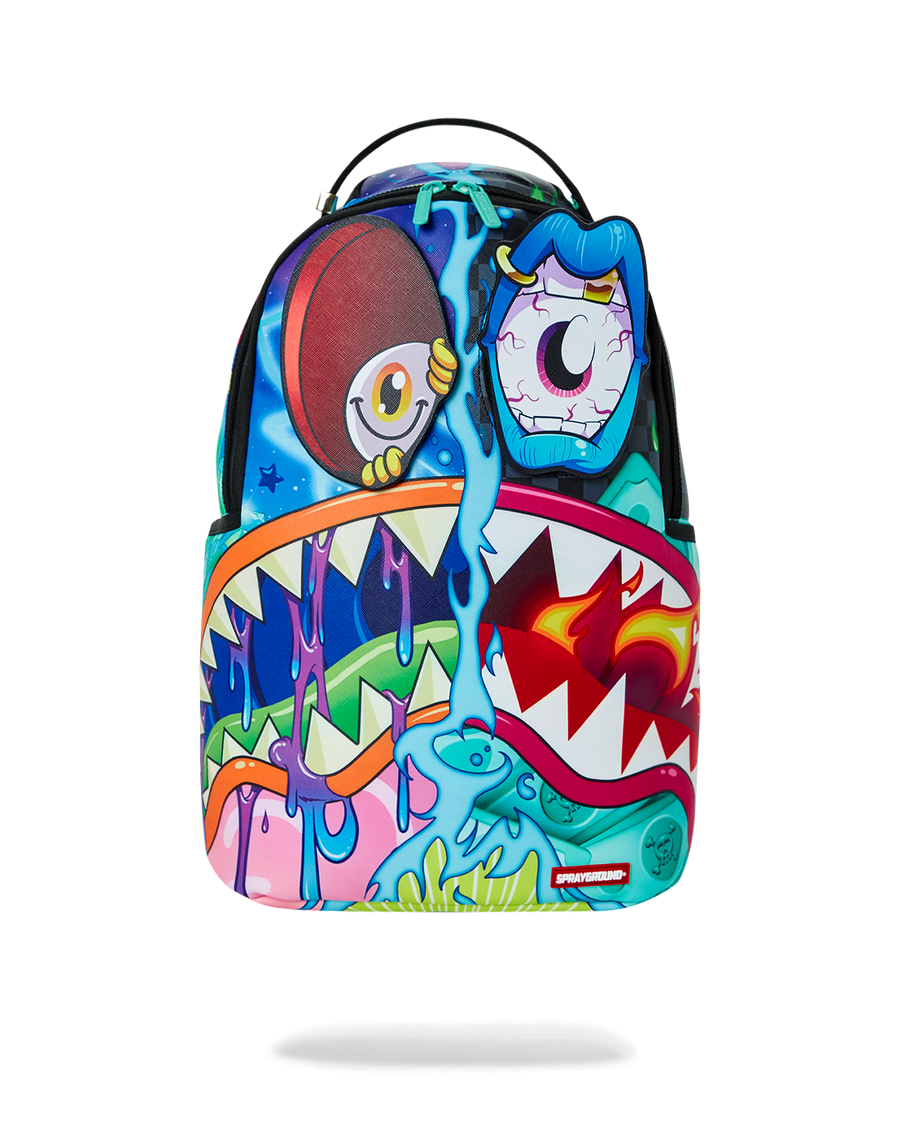 SPRAYGROUND® BACKPACK EYEZ ON THE PRIZE BACKPACK (REMOVABLE VELCRO EYES)