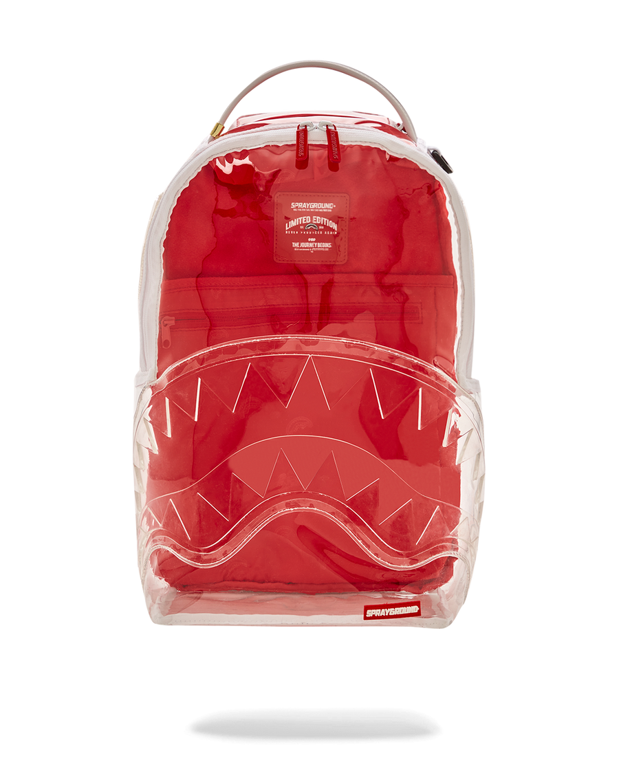 SPRAYGROUND® BACKPACK SHARKS IN PARIS CLARITY BACKPACK