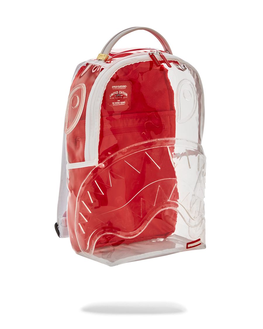 SPRAYGROUND® BACKPACK SHARKS IN PARIS CLARITY BACKPACK