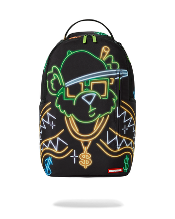 SPRAYGROUND® BACKPACK MONEY BEAR CITY LIGHTS BACKPACK