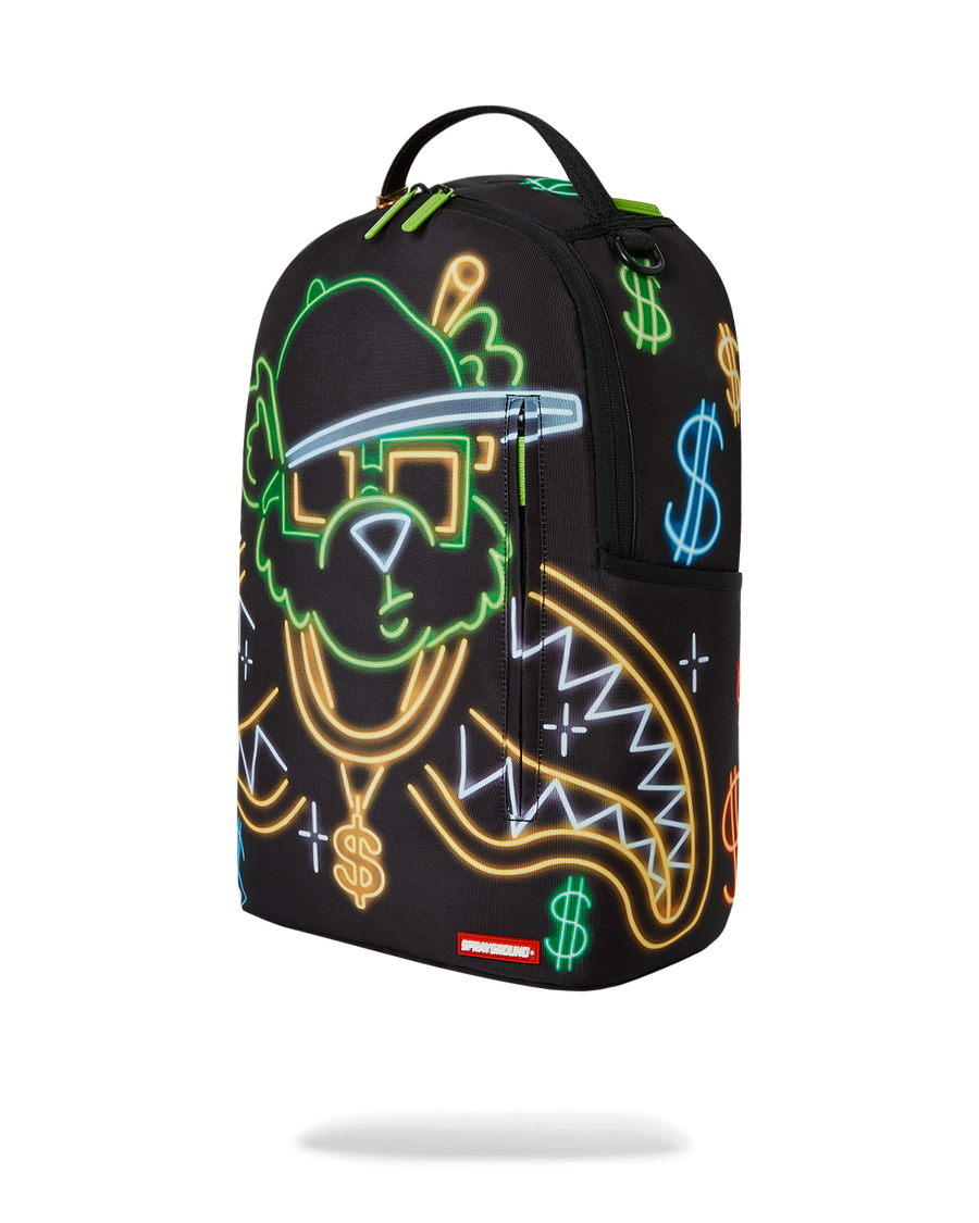 SPRAYGROUND® BACKPACK MONEY BEAR CITY LIGHTS BACKPACK