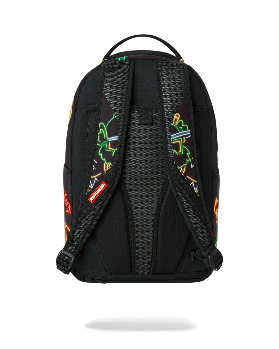 SPRAYGROUND® BACKPACK MONEY BEAR CITY LIGHTS BACKPACK