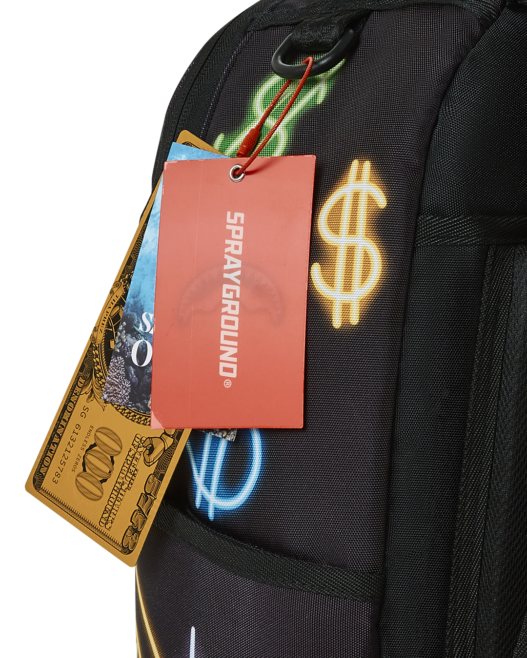 SPRAYGROUND® BACKPACK MONEY BEAR CITY LIGHTS BACKPACK