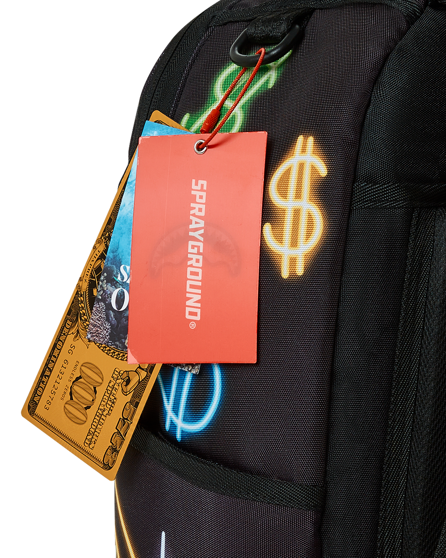 SPRAYGROUND® BACKPACK MONEY BEAR CITY LIGHTS BACKPACK