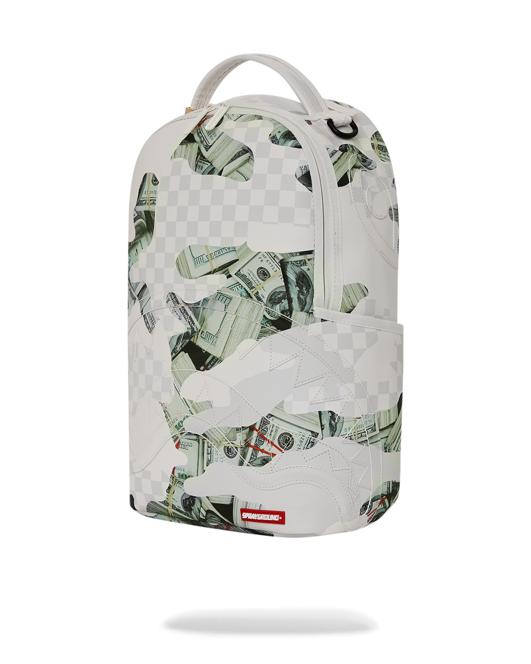SPRAYGROUND MONEY 3AM DLXSVF BACKPACK, White Men's Backpacks