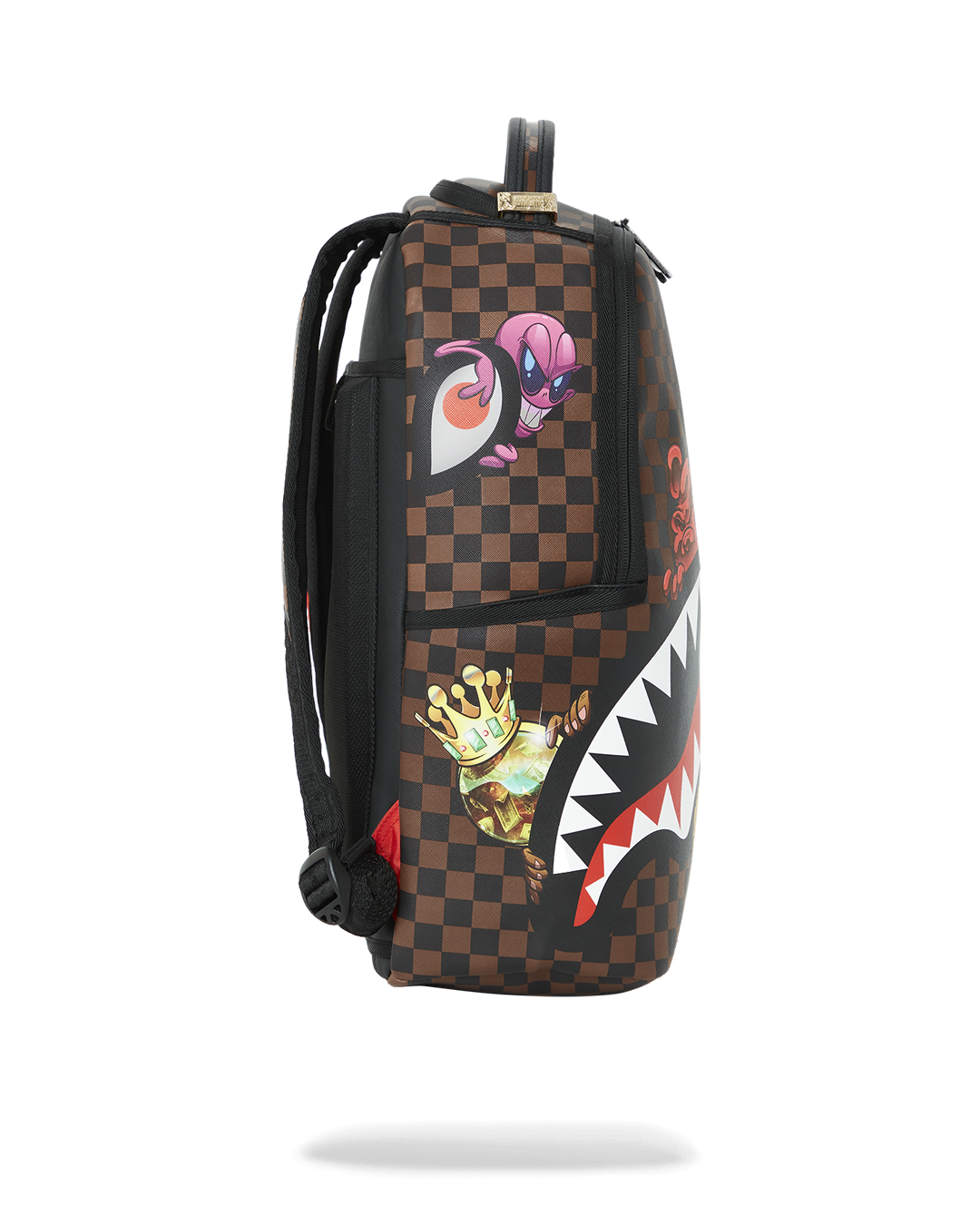 SHARKS IN PARIS CHARACTERS SNEAKIN BACKPACK DLXV SPRAYGROUND Sharks in paris characters sneakin backpack dlxv sprayground