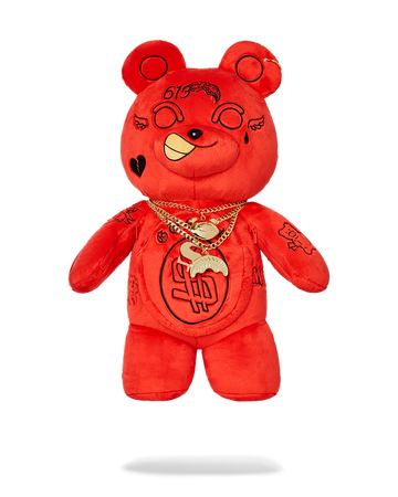 SPRAYGROUND® BACKPACK DIABLO PLUSH TEDDYBEAR BACKPACK