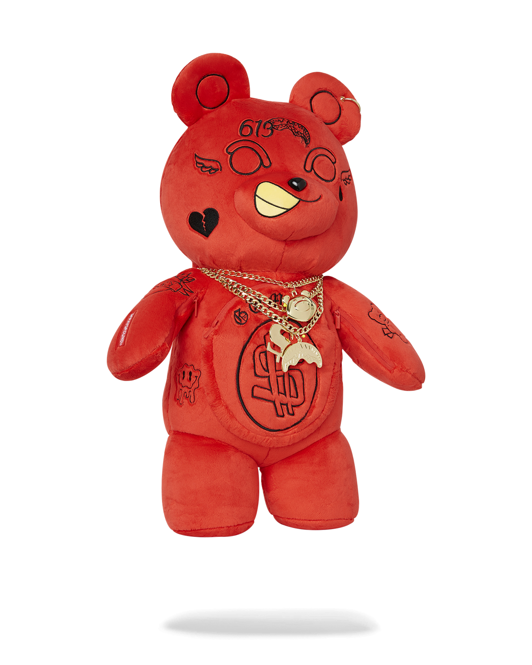 SPRAYGROUND® BACKPACK DIABLO PLUSH TEDDYBEAR BACKPACK