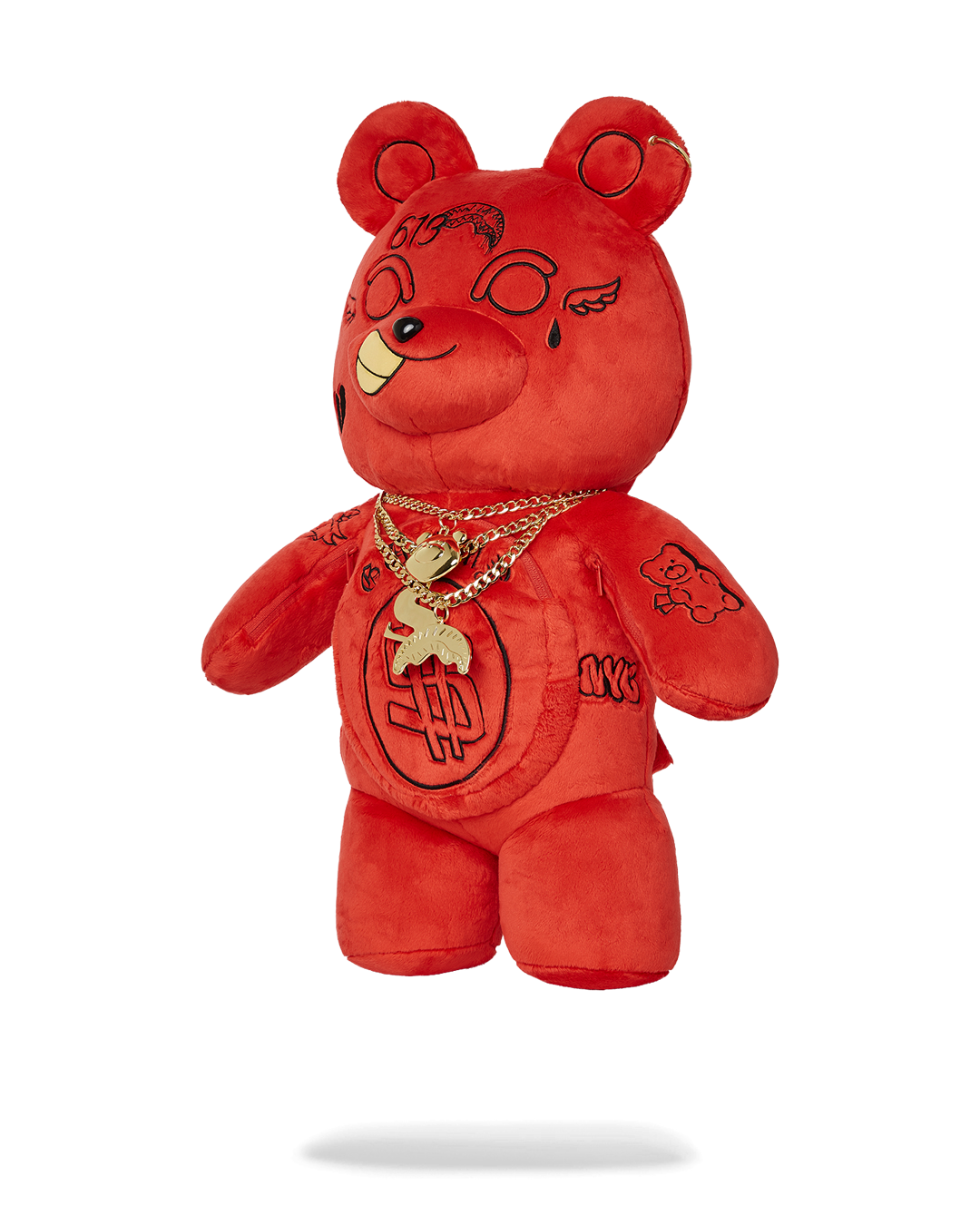 SPRAYGROUND® BACKPACK DIABLO PLUSH TEDDYBEAR BACKPACK