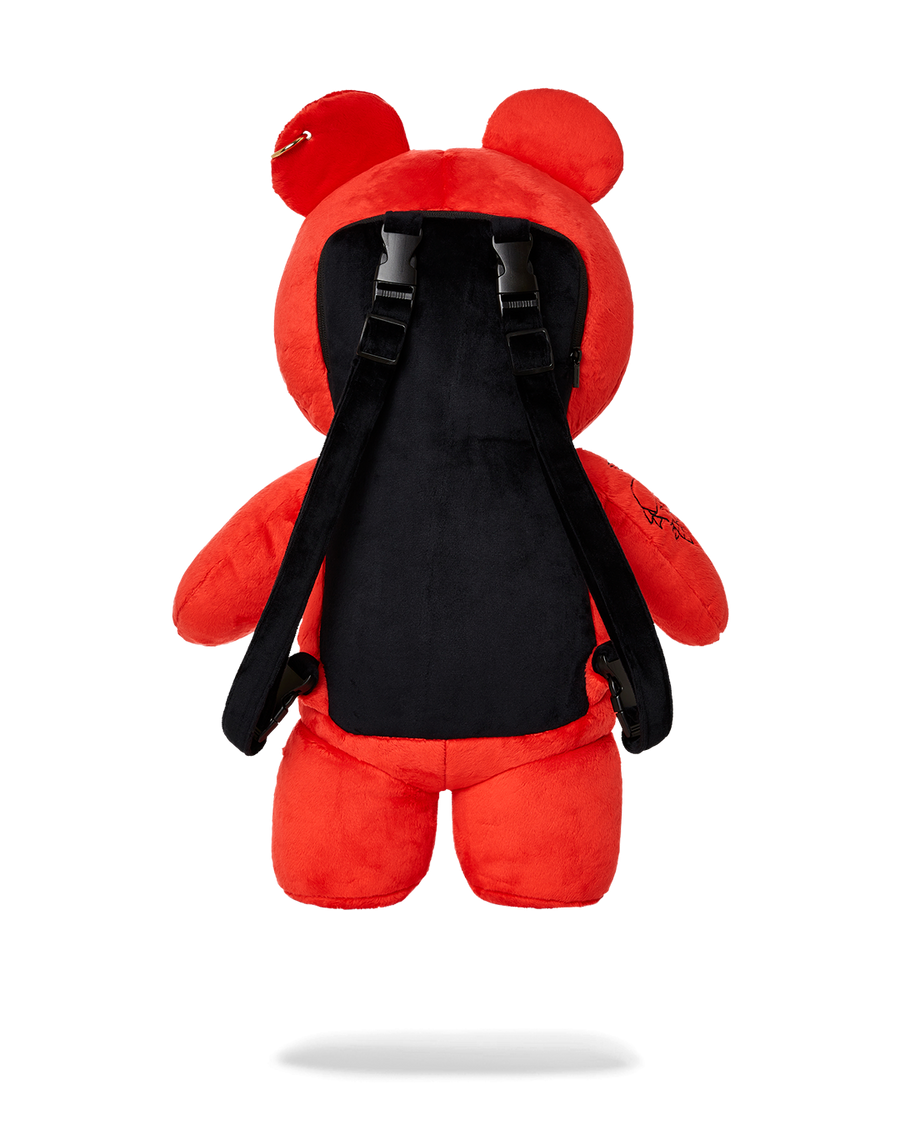 SPRAYGROUND® BACKPACK DIABLO PLUSH TEDDYBEAR BACKPACK