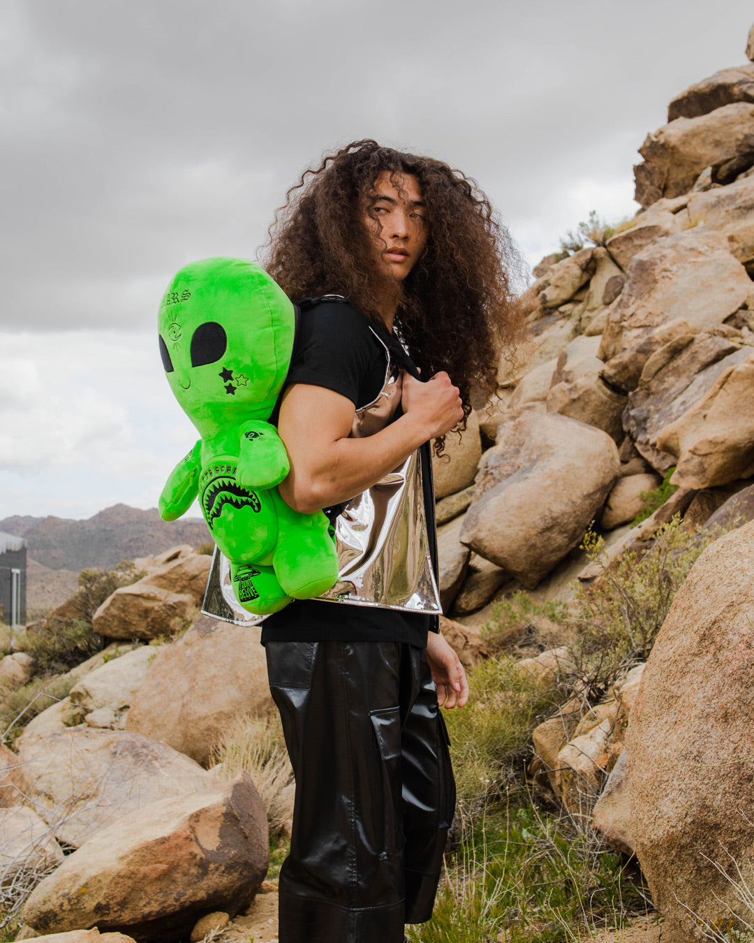 SPRAYGROUND® BACKPACK ALIEN PLUSH BACKPACK