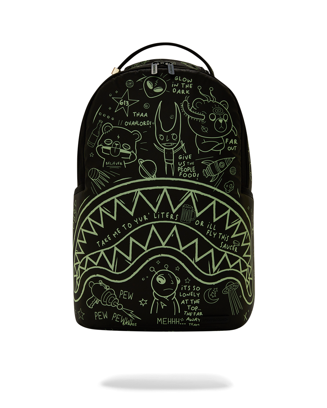 Sprayground glow in the dark backpack Clearance