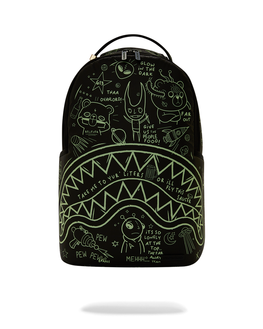 SPRAYGROUND® BACKPACK GLOW THE SPACE BACKPACK (GLOW IN THE DARK EFFECT)