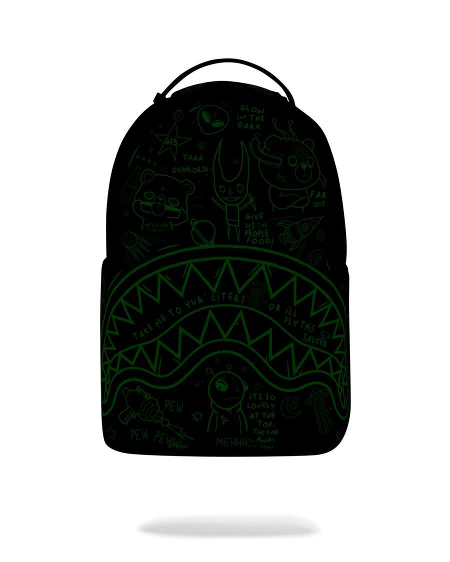 SPRAYGROUND® BACKPACK GLOW THE SPACE BACKPACK (GLOW IN THE DARK EFFECT)