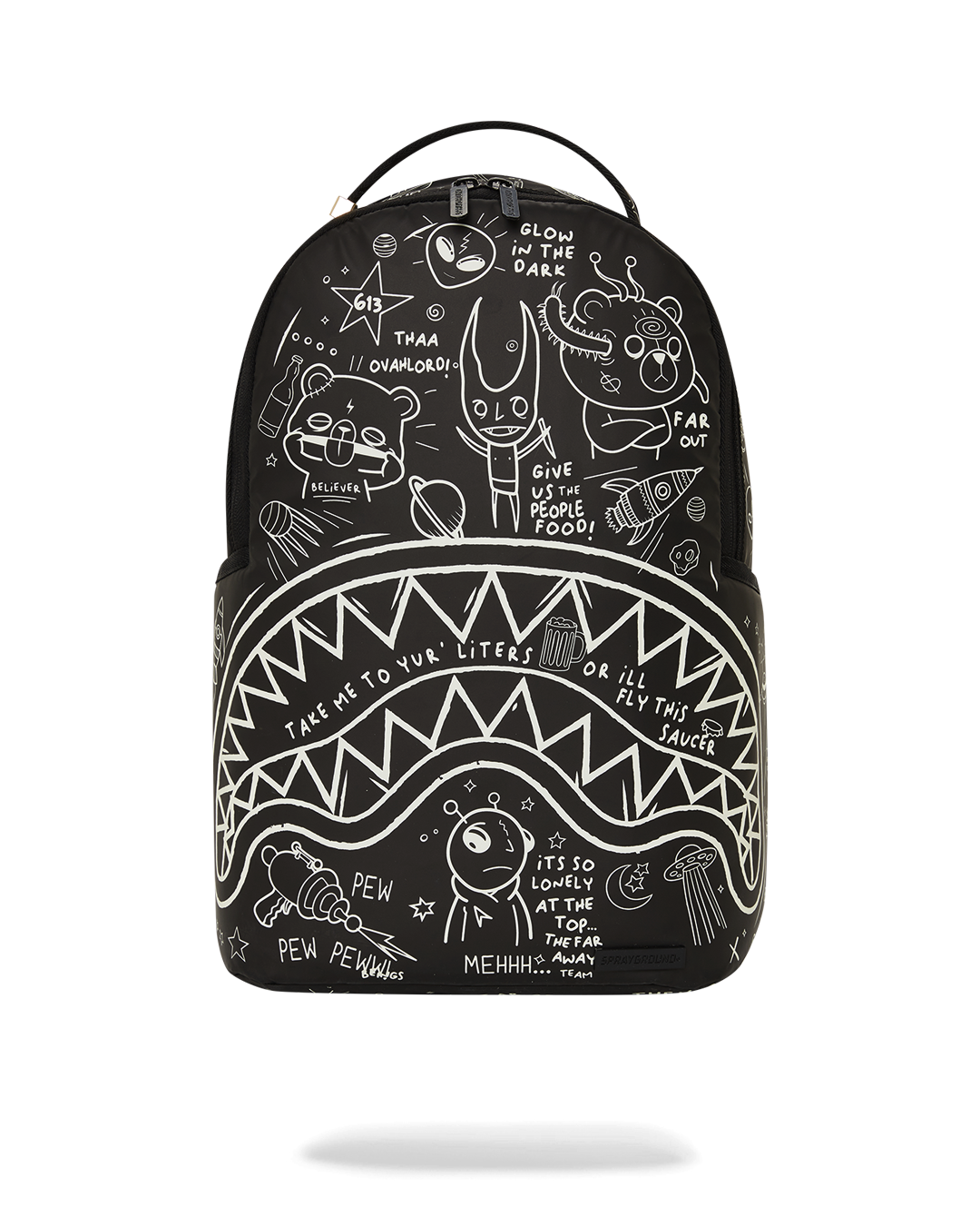 SPRAYGROUND® BACKPACK GLOW THE SPACE BACKPACK (GLOW IN THE DARK EFFECT)