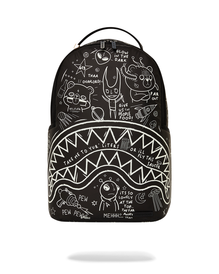 SPRAYGROUND® BACKPACK GLOW THE SPACE BACKPACK (GLOW IN THE DARK EFFECT)