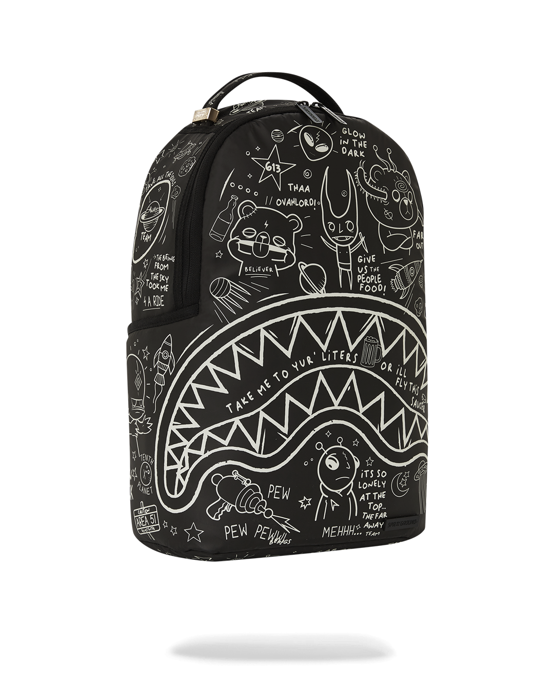 GLOW THE SPACE BACKPACK (GLOW IN THE DARK EFFECT) – SPRAYGROUND®