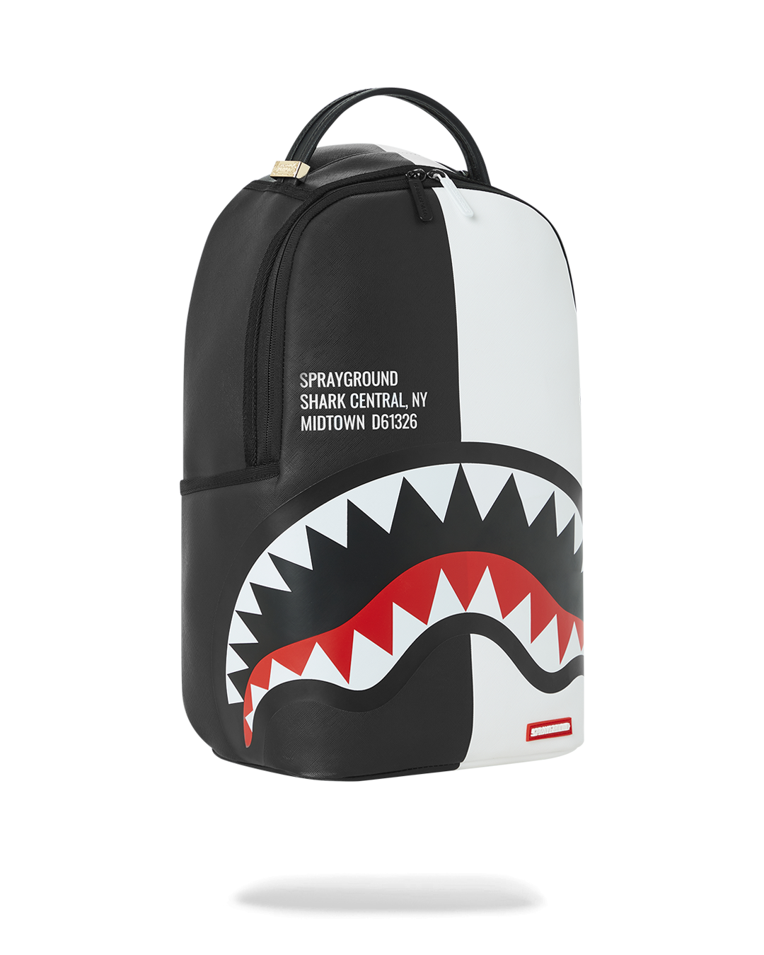SHARK CENTRAL SPLIT BACKPACK BLK/WHT (DLXV) – SPRAYGROUND®