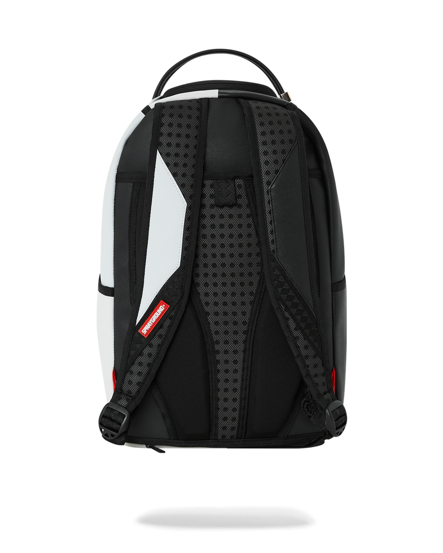 SPRAYGROUND® BACKPACK SHARK CENTRAL SPLIT BACKPACK BLK/WHT (DLXV)