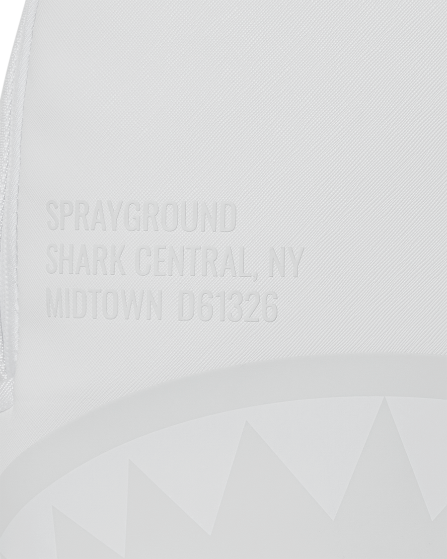 SPRAYGROUND® BACKPACK SHARK CENTRAL BACKPACK WHT/WHT (DLXV)