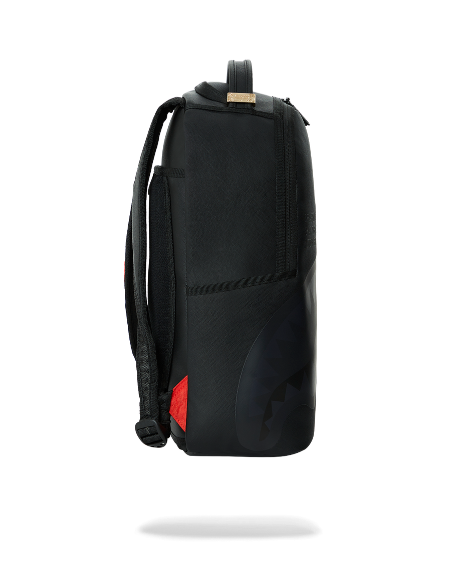 SPRAYGROUND® BACKPACK SHARK CENTRAL (BLK ON BLK) BACKPACK (DLXV)