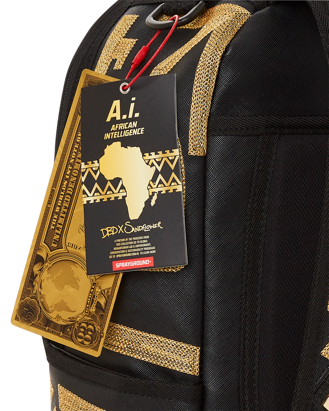 A.I.8 AFRICAN INTELLIGENCE PATH TO THE FUTURE II BACKPACK (DLXV A.I.8 AFRICAN INTELLIGENCE PATH TO THE FUTURE II BACKPACK (DLXV