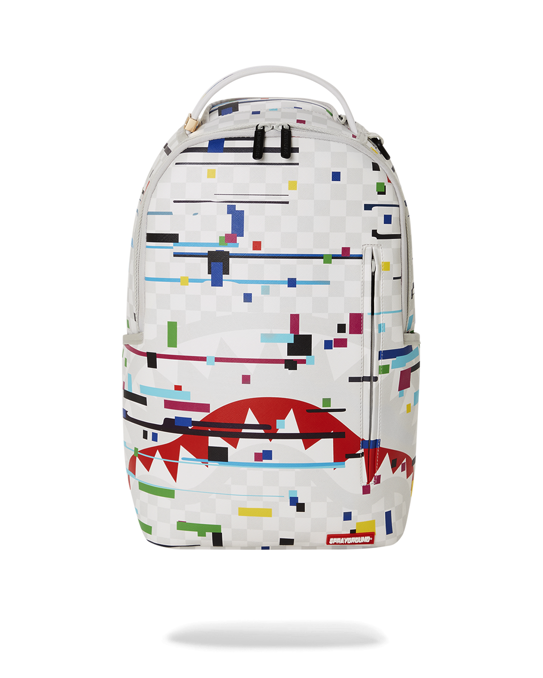 SPRAYGROUND® BACKPACK SHARKS IN PARIS GLITCH RIDER BACKPACK (DLXV)